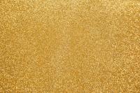 Glitterpapir guld 50 x 70 cm - kraftig kvalitet